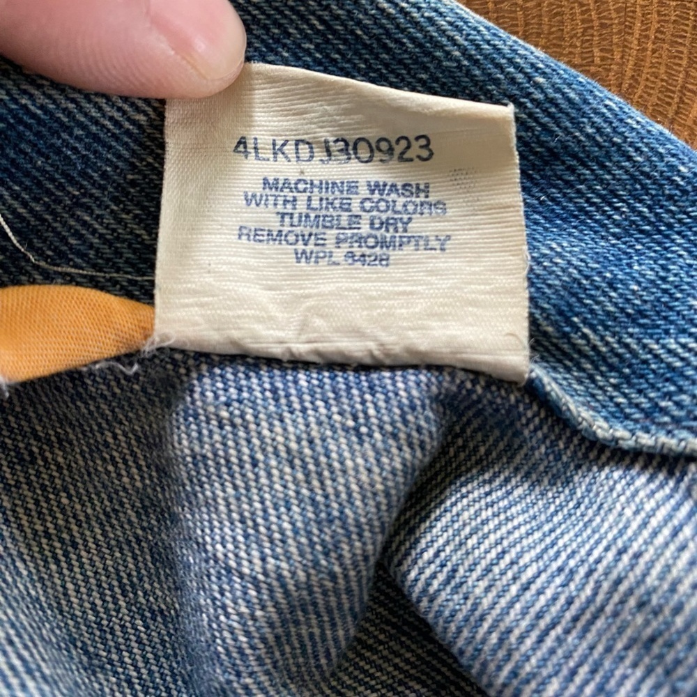 VINTAGE Rustler Jean Jacket - Picture 9 of 11